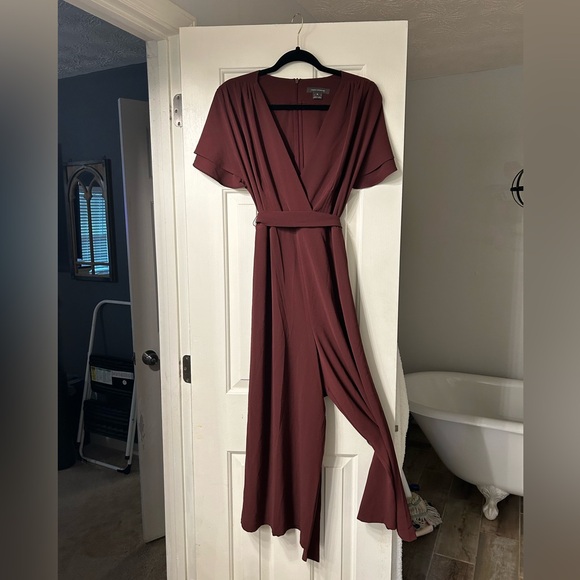FRENCH CONNECTION
Bessie Verona Crepe V Neck Jumpsuit - Picture 4 of 6